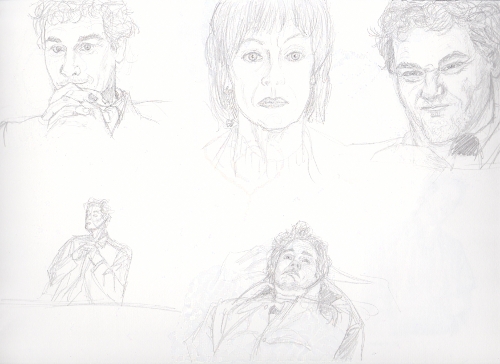 sketches of faces